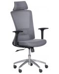 Ергономичен стол Carmen - 7542, сив - 2t